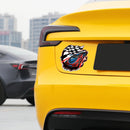 Race Track Car Stickers No bubbles Sunproof for Refrigerator Motorcycle Wall