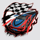 Race Track Car Stickers No bubbles Sunproof for Refrigerator Motorcycle Wall