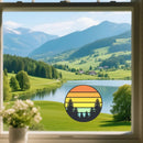 Forest Group Stickers Waterproof Sunproof Personalized for Window Luggage Wall