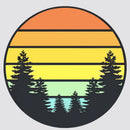 Forest Group Stickers Waterproof Sunproof Personalized for Window Luggage Wall