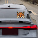 Staring Fox Sticker Vinyl Self-adhesive No bubbles for Laptop Luggage Window