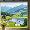 Radar Robot Stickers Customizable Personalized for Luggage Car windows Thermos