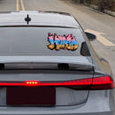 English Graffiti Stickers Waterproof Customizable for Motorcycle Car windows