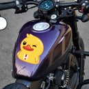 Cute Yellow Duck Stickers Personalized Sunproof for Luggage Thermos Schoolbag