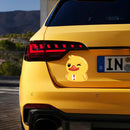Cute Yellow Duck Stickers Personalized Sunproof for Luggage Thermos Schoolbag