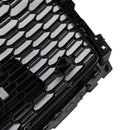RS5 Style Sport Front Honeycomb Grill Grille Fit Audi A5 S5 B9 2017-2019