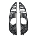 2PCS Front Bumper Fog Light Grill Lamp Cover Fit Audi Q7 Sportback 2010-2015