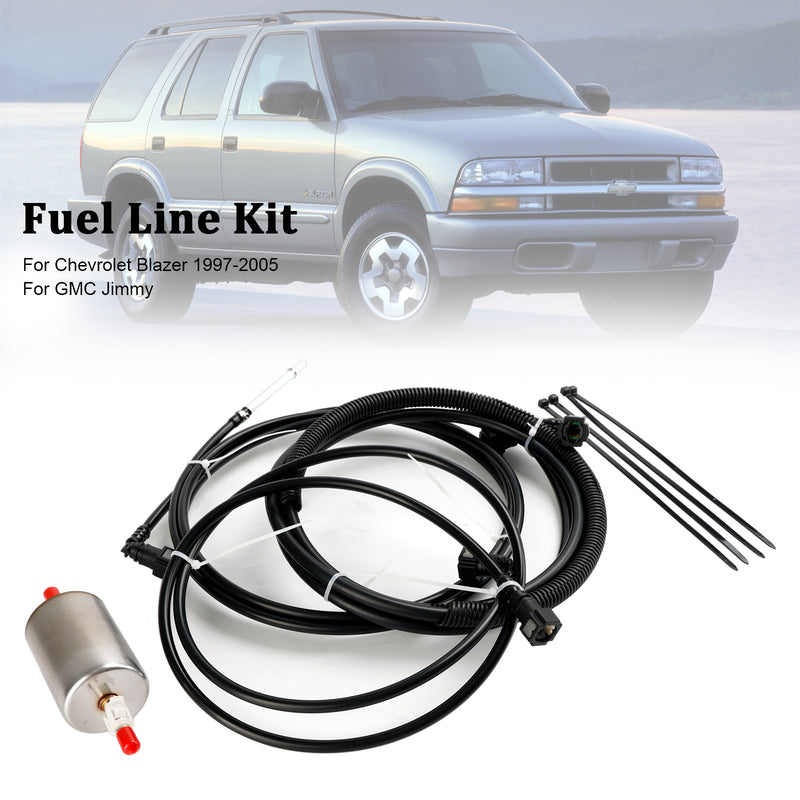 Chevrolet Blazer 1997-2005 Fit GMC Jimmy Nylon Fuel Line Replacement Kit
