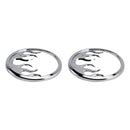 Flame Speaker Grills Accent Trim Cover For Touring Electra Glide Ultra Classic