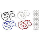 2017-2025 Suzuki GSX-S750/Z Silicone Radiator coolant Hose kit
