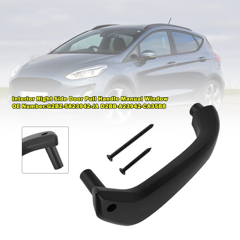 Interior Right Side Door Pull Handle Manual Window For Ford Fiesta 2011-2020