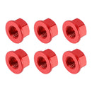 Sprocket Nut Kit M10x1.25 Red For Yamaha YZF-R1 98-14 R3 15-18 YZF-R6 03-21