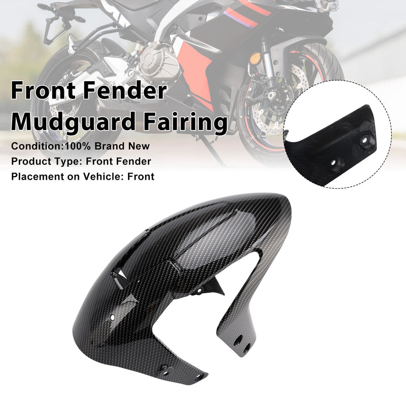 Front Fender Mudguard Fairing For Aprilia RS457 RS 457 2024-2025 Carbon