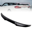 Gloss Black Rear Boot Spoiler For BMW 4 Series F33 Convertible 2013+ PMS Style