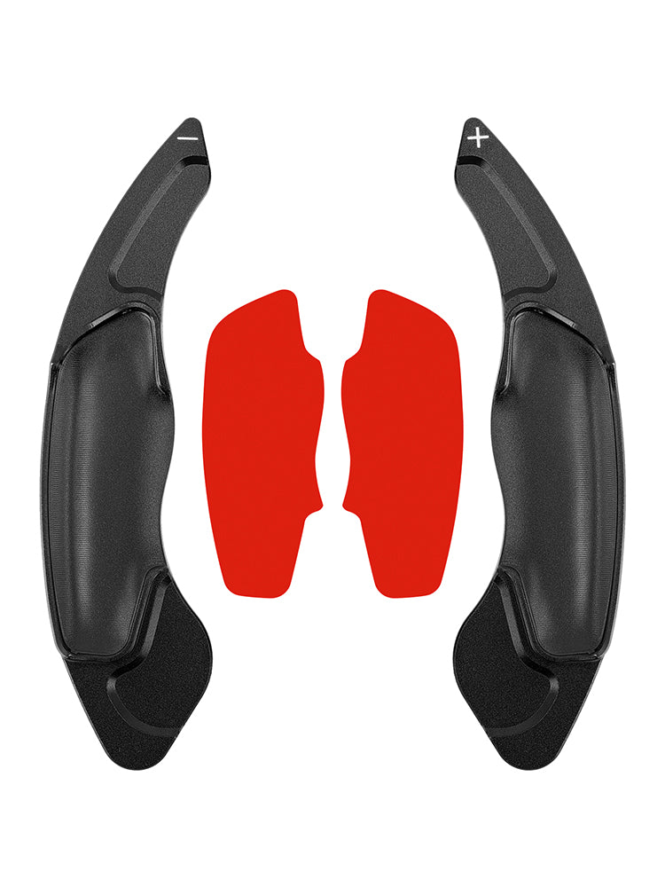 Steering Wheel Paddle Shifter Extension For VOLVO XC60 XC90 Aluminium Black