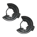 Left & Right Brake Dust Shield 68043286AB Fit Jeep Wrangler JK 2007-2018 Black