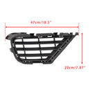 2PCS Front Lower Fog Light Cover Grille Grill Fit VW Touareg 7P 2015-2017