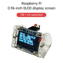 Raspberry Pi 4B 0.96-inch OLED Display Module IP Hard Disk Information Display
