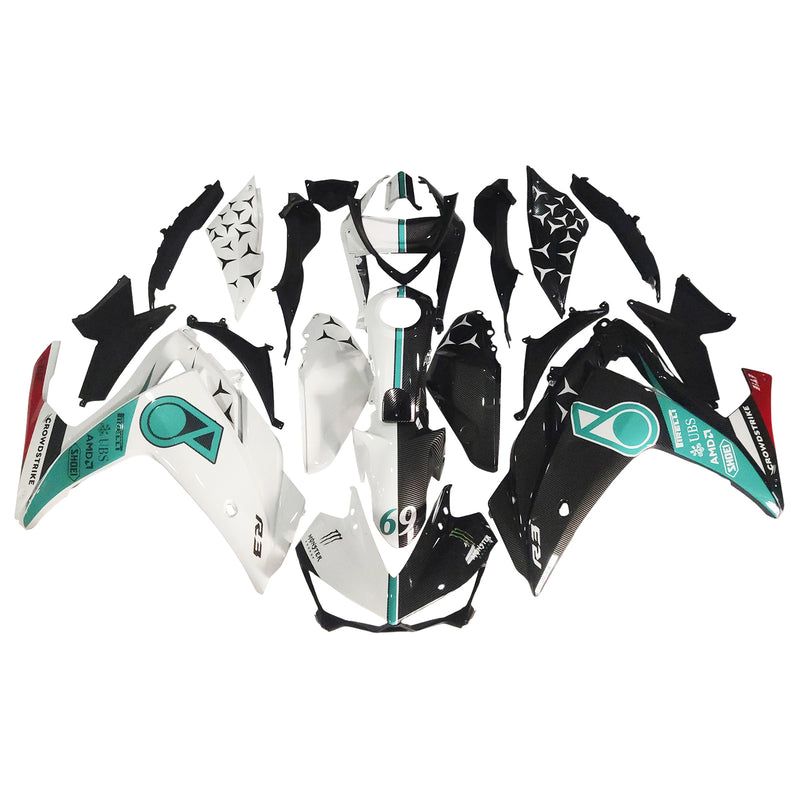 Amotopart Yamaha YZF-R3 2014-2018 R25 2015-2017 Fairing Kit Bodywork ABS