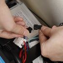 400W 48V 12A Elder Electric folding trike 3 wheel e-bike with Rear Seat