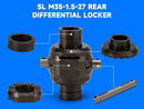 Rear Differential Locker SL M35-1.5-27 For Jeep Wrangler Dana 35 27 Spline 84-04