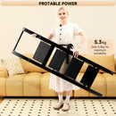 Foldable Drying Rack with Non-slip 4 Step Ladder 330lb Clothing Shoes Drying