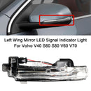 Left Wing Mirror LED Signal Indicator Light For Volvo V40 S60 S80 V60 V70