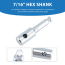 327687-6 Earth Auger Bit Adapter D-7/16" Hex Shank for Makita DDG460
