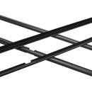 4PCS Door Glass Belt Outer Molding Weatherstrip For Toyota Yaris Hatchback