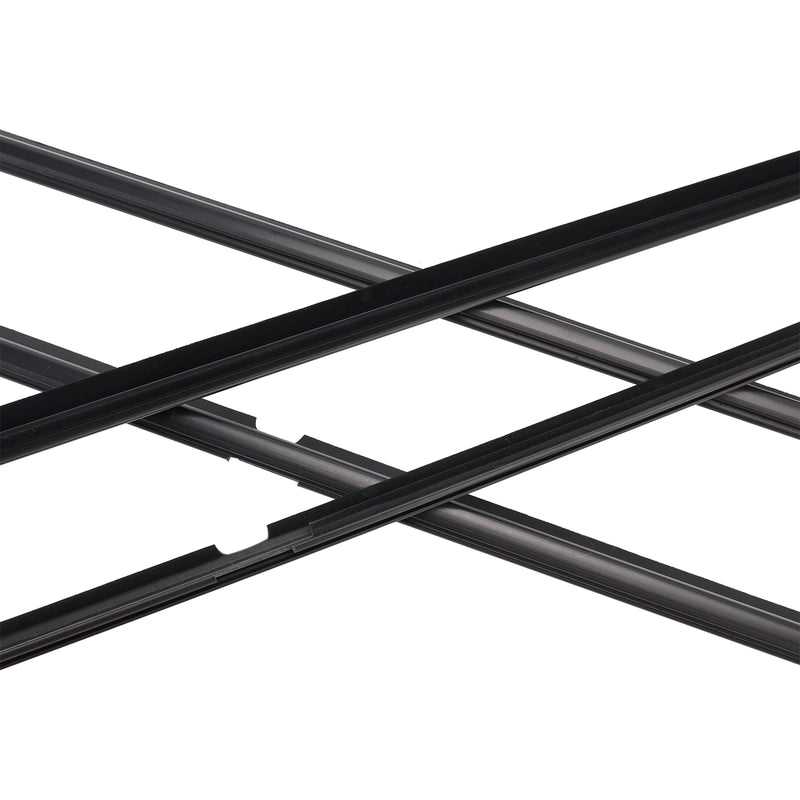 4PCS Door Glass Belt Outer Molding Weatherstrip For Toyota Yaris Hatchback