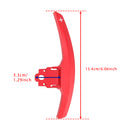 Paddle Shifter Extension For BMW F Series F30 F31 F32 F10 X3 X5 Aluminium Red