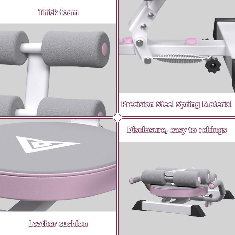 Ab Machine Sit Up Bench Abs Exerciser EquipmentAbdominal Portable Workout Crunch Core Fitness Workout Gym Fitness Machine
