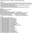 Windshield Cowl Cover 2118300513 For Mercedes Benz W211