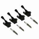 4X Ignition Coil + 4X Spark Plug UF735 For Ford Fusion Escape 1.5L 2014-2020