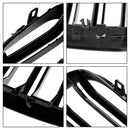 BMW X6 E71 2007-2014 Front Bumper Kidney Grille Grill Gloss Black