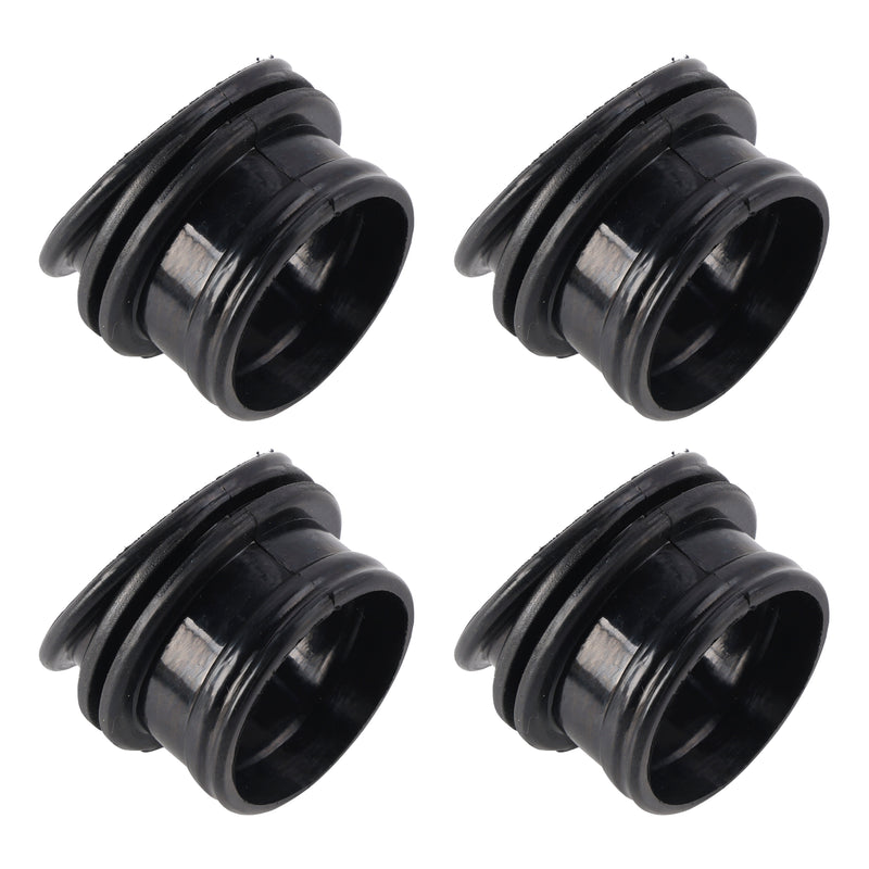 4x Intake Airbox Rubber Boots 14073-1637 For Kawasaki ZR1100 Zephyr 1100 1992-98