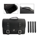 Pu Side Tail Bag Saddlebag Color Matching Luggage White For Scooter Motorcycle White
