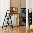 Foldable Drying Rack with Non-slip 4 Step Ladder 330lb Clothing Shoes Drying