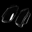 2PCS Front Headlight Glass Clear Cover For BMW 1-Series E81 E82 E87 E88 03-11