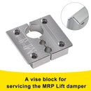 Tool for MRP Lift damper to tune it. Has 8mm/10mm/1 inch vise clamp/block
