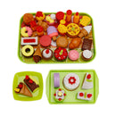 34Pcs Simulation Food Dessert Ice Cream Bread Food Toy For Boys And Girls