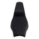2021-2025 Street Bob 114 Softail Ribbed Complete Cushion Rider Passenger Seat