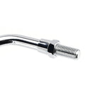 Chrome 10mm Rearview Mirror Set For Piaggio Beverly 125 250 2004 2005 06 07 08