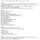 Front Drive Shaft 26209425908 For BMW X5 2016-2018 L4 2.0L AWD