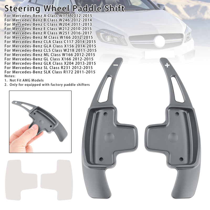 Steering Wheel Paddle Shifter For Mercedes-Benz A C E ML 12-15