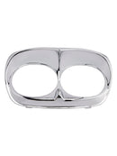 Dual Headlight Trim Bezel Cover Fairing For Road Glide 1998-2013