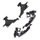4PCS Front Headlight Mount Support Plate Bracket For Audi A4 S4 2013 2014-2016