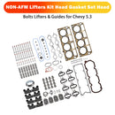 2004-2005 For GMC Envoy XUV 5.3L 5328CC 325CID V8 OHV NON-AFM Lifters Kit Head Gasket Set Head Bolts Lifters & Guides HT2148