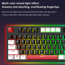 104Key Wired Mechanical Linear Switch Gaming Keyboard With Blue Switch RGB Light