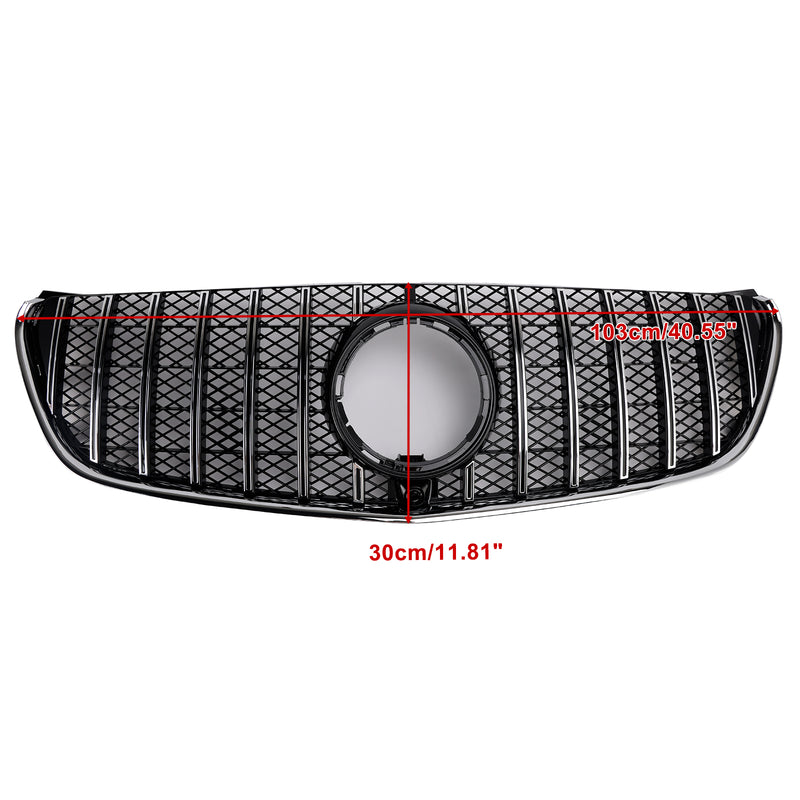 Front Upper Grill Grille fit Mercedes Benz V Class W447 2014-03.2019